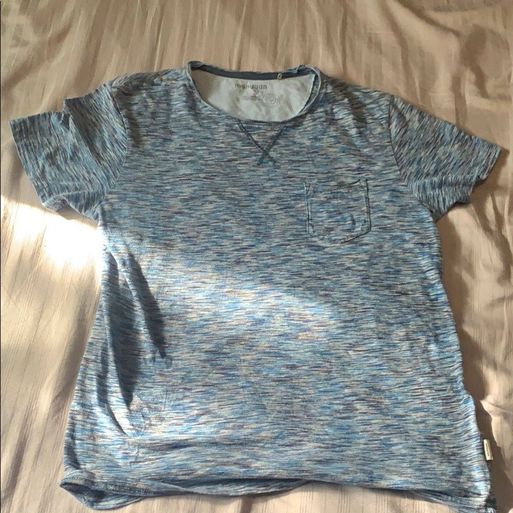 3/$15 Manguun Light blue T-Shirt (Men’s Large)